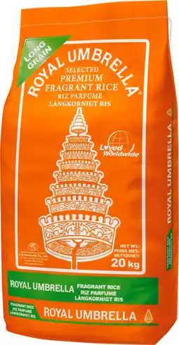 Auchan Royal umbrella riz parfumé royal umbrella offre