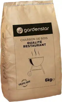Auchan Gardenstar charbon de bois offre