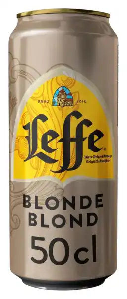 Auchan Abbaye de leffe bière blonde leffe offre