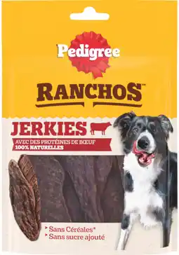 Auchan Pedigree viande séchée ranchos pedigree offre