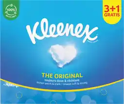 Auchan Kleenex boîte de mouchoirs kleenex offre