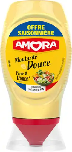 Auchan Supermarché Amora moutarde douce amora offre