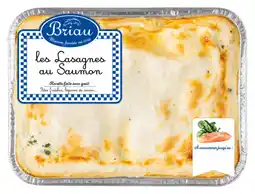 Auchan Supermarché Lasagnes au saumon maison briau offre