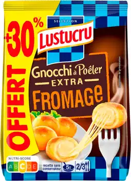 Auchan Supermarché Lustucru gnocchi à poêler extra fromage lustucru offre