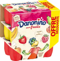 Auchan Danone danonino fruits offre