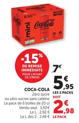 Hyper U Coca-cola offre