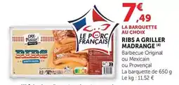 Hyper U Cote plaisir - ribs a griller madrange offre