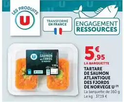 Hyper U U - tartare de saumon atlantique des fjords de norvege offre