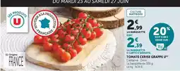 Hyper U U - tomate cerise grappe offre