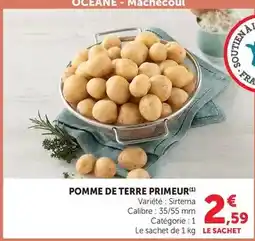 Super U Pomme de terre primeur offre
