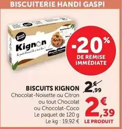 Super U Biscuits offre