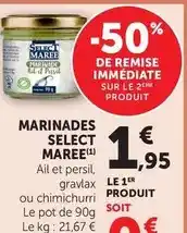 Super U Persil - marinades offre