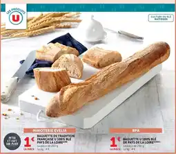 Super U U - baguette de tradition offre