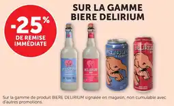 Hyper U Sur la gamme biere delirium offre