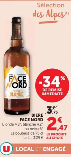 Hyper U Biere face nord offre