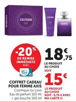 Hyper U Coffret cadeau pour femme axis offre