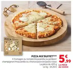 Hyper U Pizza mix'buffet offre