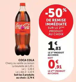 U Express Coca cola offre