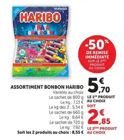 U Express Assortiment bonbon haribo offre