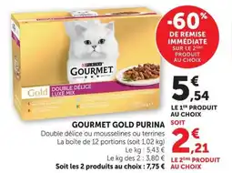 U Express Gourmet gold purina offre
