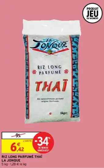 Intermarché Riz long parfumé thaï la jonque offre