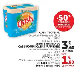 U Express Oasis tropical offre
