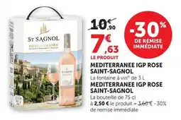 U Express Mediterranee igp rose saint-sagnol offre