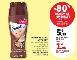 U Express Perles de linge soupline offre