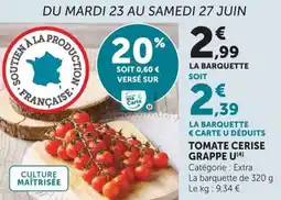 U Express Tomate cerise grappe u offre