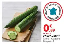 U Express Concombre offre