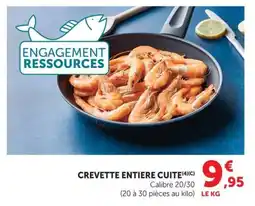 U Express Crevette entiere cuite offre