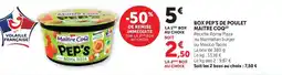 U Express Box pep's de poulet maitre coq offre