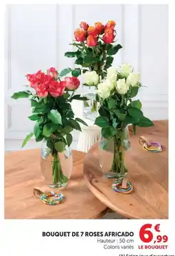 U Express Bouquet de 7 roses africado offre