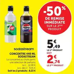 U Express Concentre sodastream offre