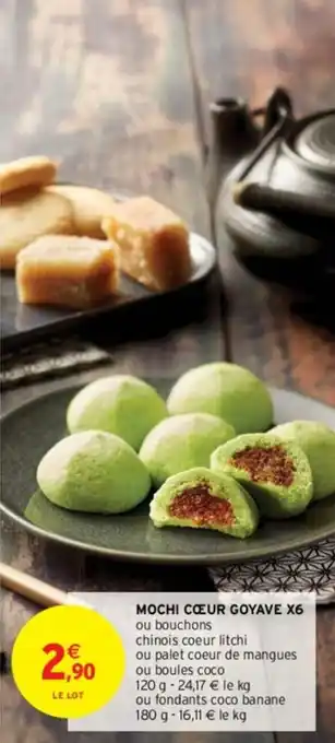Mochi cœur goyave X6