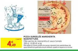 Intermarché Express Manifattura pizza surgelée margherita offre