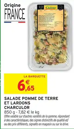 Intermarché Express Charculor salade pomme de terre et lardons offre