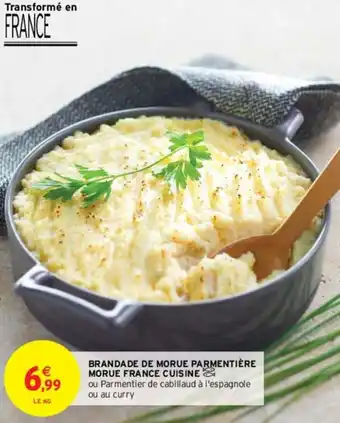 Intermarché Brandade de morue parmentière morue france cuisine offre