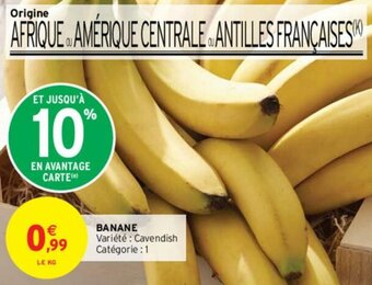 Intermarché Banane offre