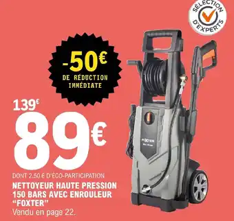 E.Leclerc Brico Nettoyeur haute pression offre