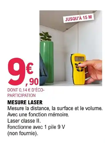 Mesure laser