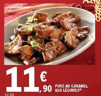 E.Leclerc Porc au caramel aux légumes offre