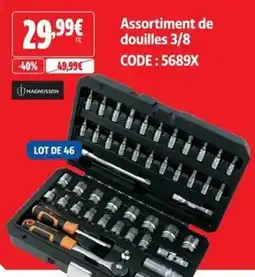 Screwfix Assortiment de douilles 3/8 offre