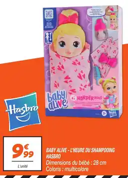 Netto Hasbro Baby alive-l'heure du shampooing offre