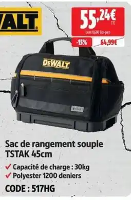 Screwfix Sac de rangement souple TSTAK offre