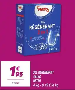 Netto Netto Sel régénérant offre