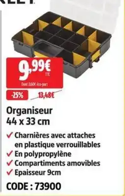 Screwfix Organiseur offre