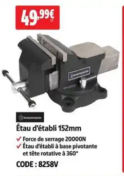 Screwfix Étau d'établi 152mm offre