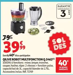 Auchan Qilive robot multifonction q.5462 offre