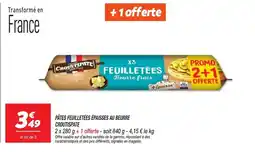 Netto Croustipate Pâtes feuilletées épaisses au beurre offre